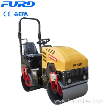 EPA Powered 1 Ton Construction Machine Road Roller